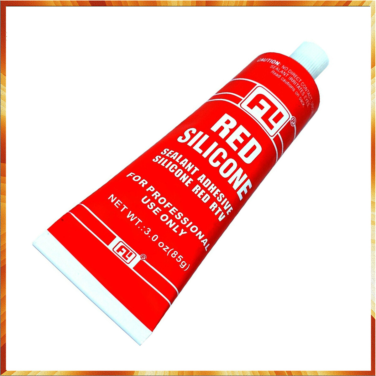 Joint Silicone RTV Noir Haute Température - Tube, Neuf, Pour Moteur/Culasse, Universal