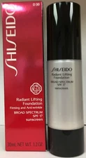 SHISEIDO RADIANT LIFTING FOUNDATION FIRMING&ANTI-WRINKLE SPF 17 VERY RICH BROWN