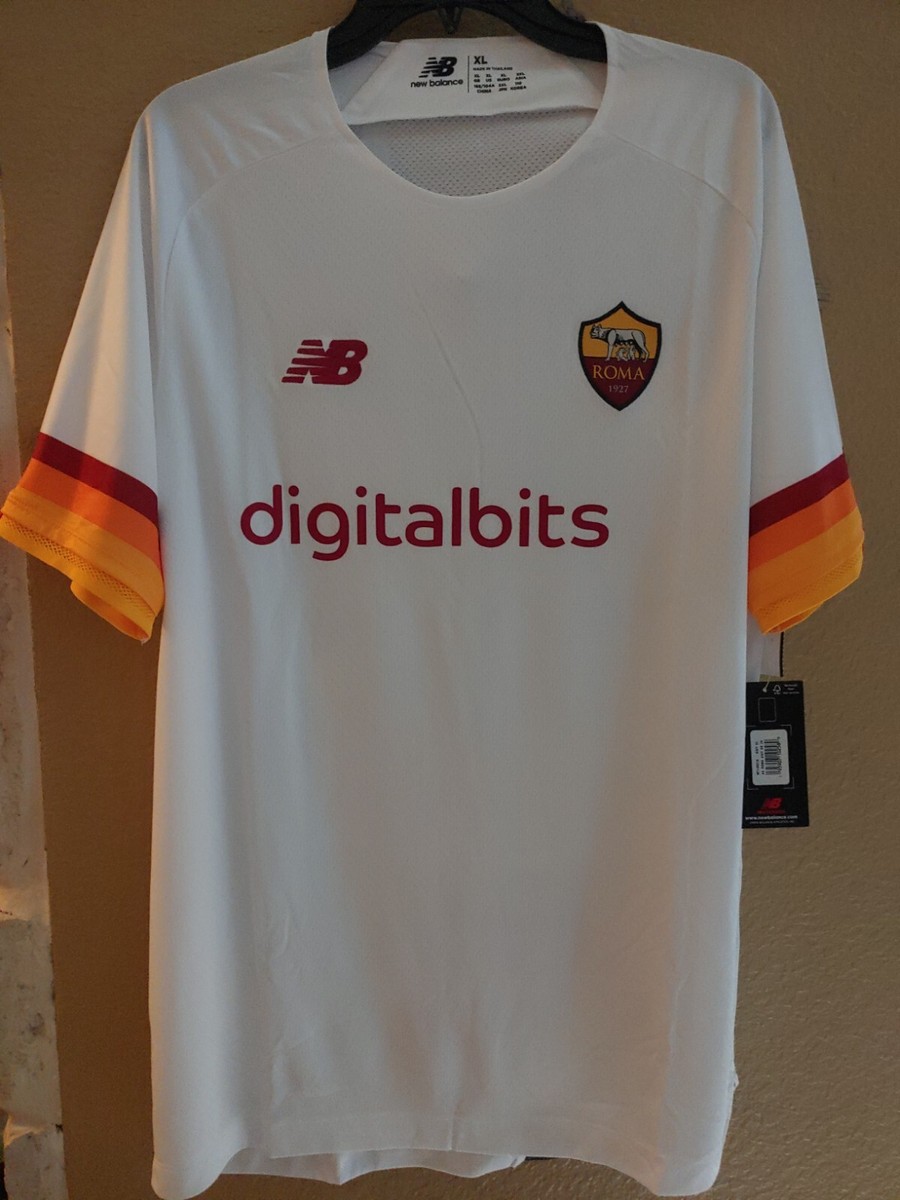 New Balance Fc Roma Jersey New Balance Men's AS Roma Away Soccer