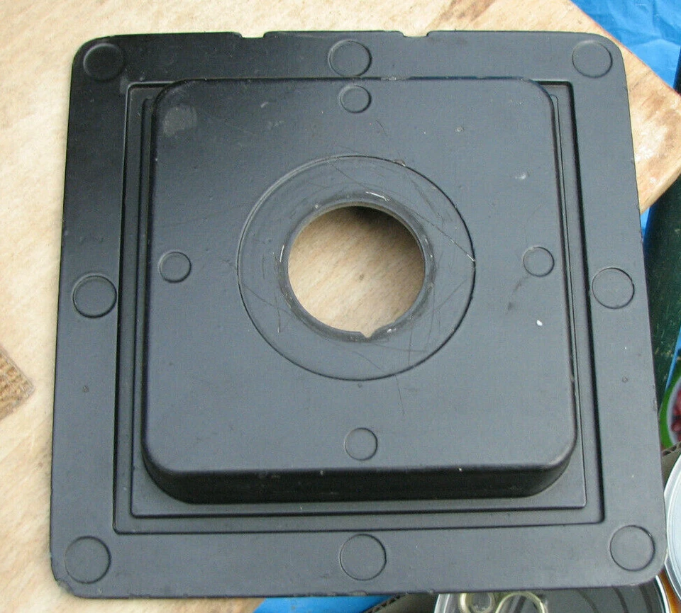 original Cambo SC Monorail recessed lens board  copal 0 34.7mm hole  25mm deep - Image 2 of 3