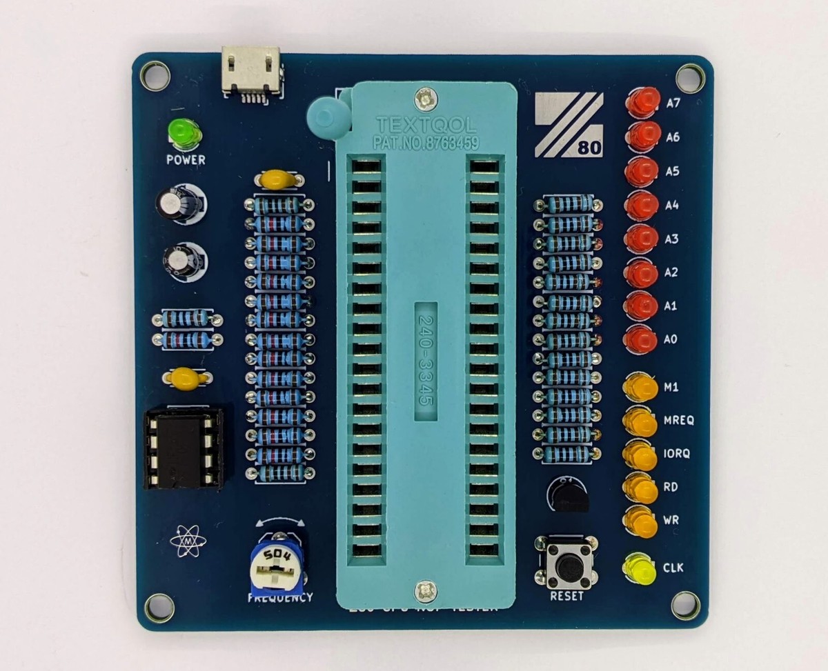 Zilog Z80 CPU NOP Tester Generator compatible, with clones Mostek
