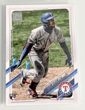 2021 Topps #144 Anderson Tejeda Rookie RC Texas Rangers Baseball Card