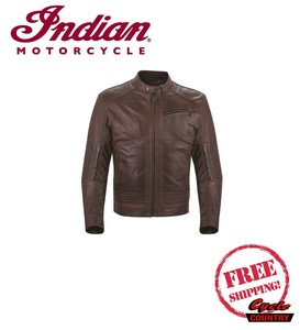 leather armored jacket