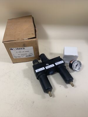 WATTS QUBE ¼  Fil-Reg-Lub-Gauge No. C35-02FRLDHCD 0/125 PSI PRD2882