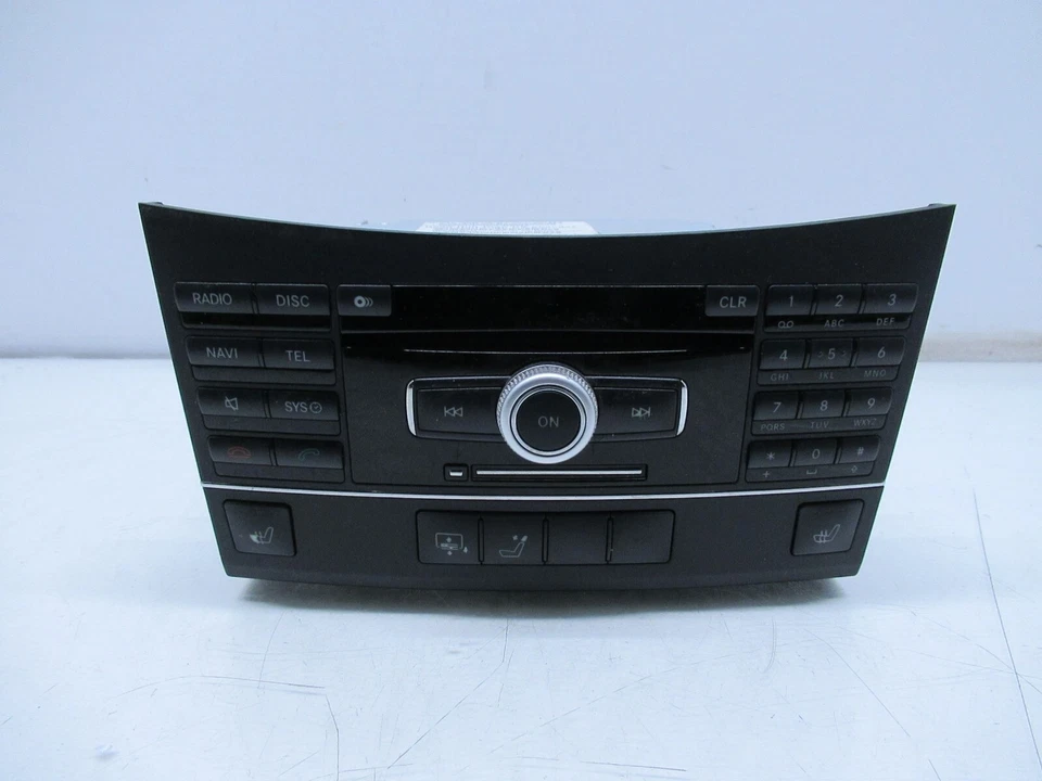 RECEPTOR DE RADIO DE AUDIO REPRODUCTOR DE CD AM FM 10-11 MERCEDES W212 E350 E550 OEM Foto 3 de 4