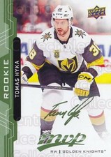 2018-19 Upper Deck MVP Green Script #245 Tomas Hyka