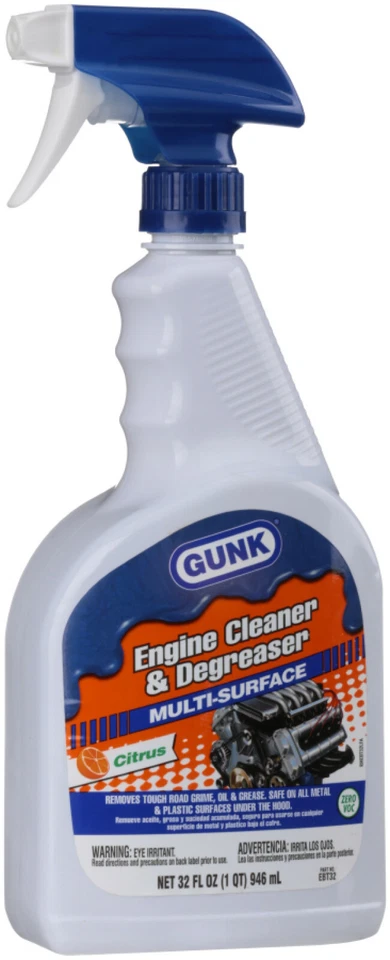 Gunk Citrus Multi-Surface Engine Cleaner & Degreaser Trigger Spray 32 fl oz — 第 2/4 张图片