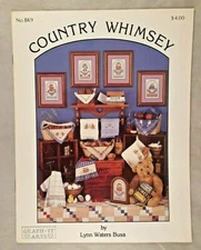 Country Whimsey by Lynn Waters Busa -Graph-It-Arts #BK9 - 4 Cross Stitch Pattern