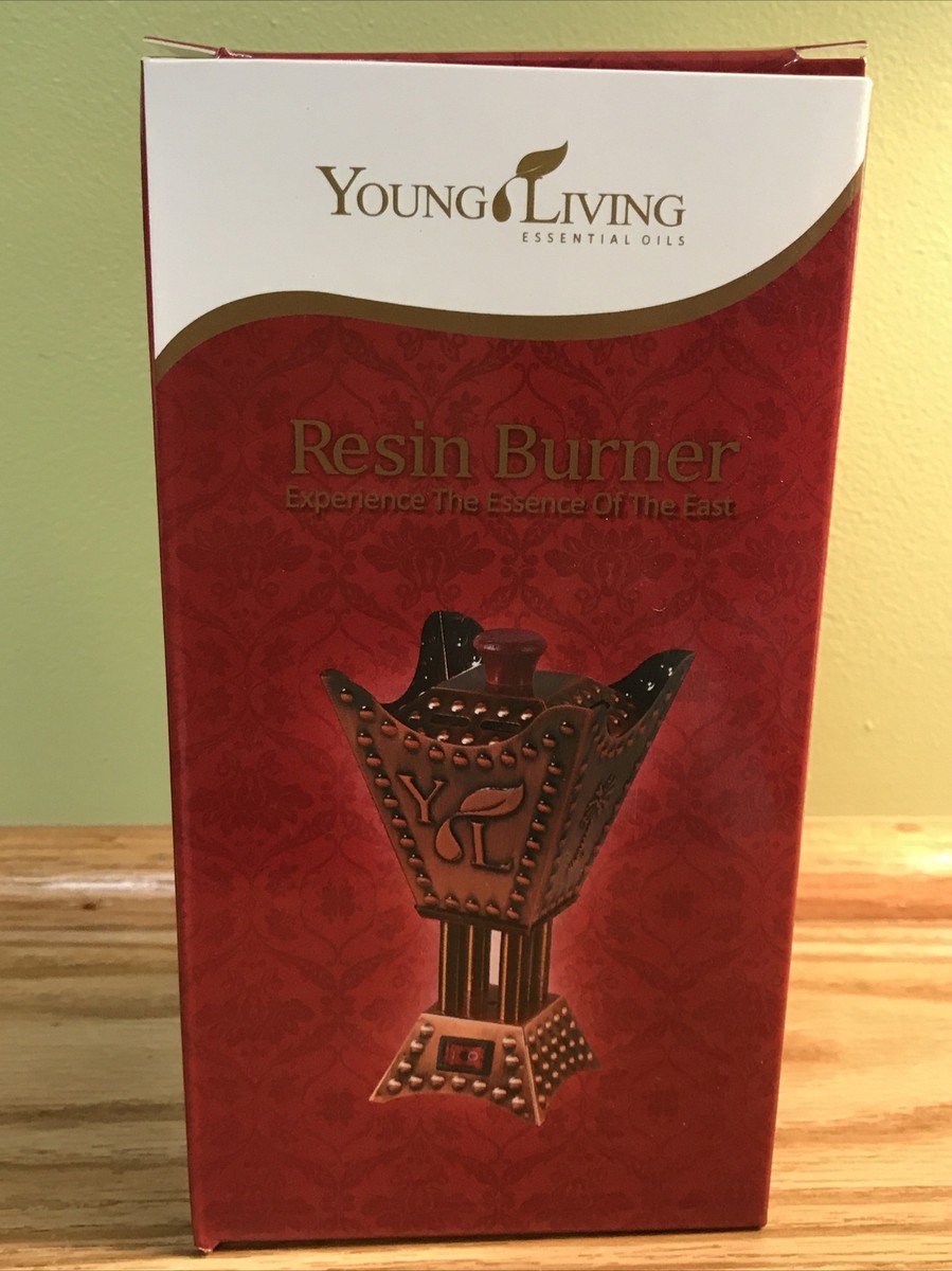 希少！Youngliving Resin Burner Young Living Resin Burner with Frankincense 3.5oz Resin Bag
