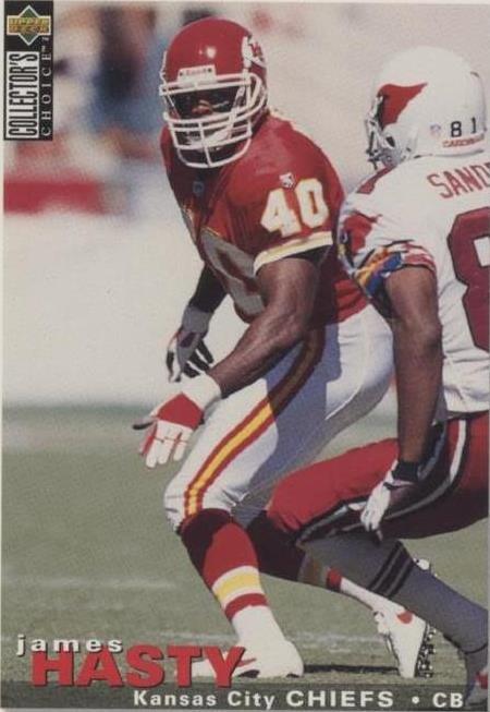 1995 Upper Deck Collector's Choice Update James Hasty #U164 - 1 of 2