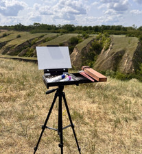 Urban Sketch Box For Plein Air,Travel Artist Box For Painting By Shrubmart