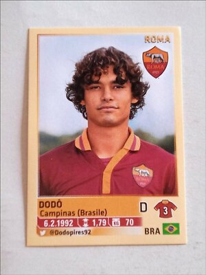 PANINI FOOTBALLERS FIGURE 2013/14 ROMA DODO n 462 NEW WITH VELINA