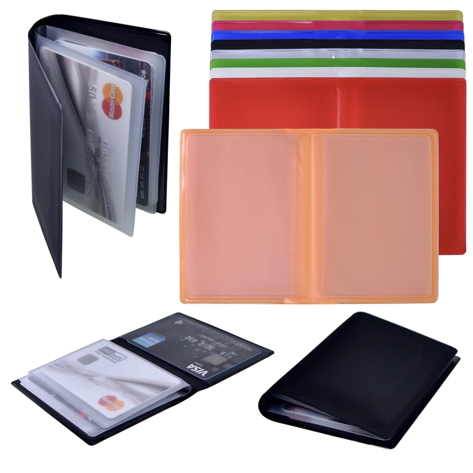 EC Kartenhülle NEU Mappe 6 Karten Ausweisetui Kreditkarten Tasche Schutzhülle 1A