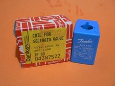DANFOSS 042N7522 COIL FOR SOLENOID VALVE 115VAC 60Hz 9W NEW OPEN BOX OLD STOCK