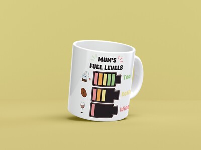 Mamas Kraftstoffstand - lustige Neuheit 11 Unzen weiße Keramiktasse - tolles Geschenk Muttertag