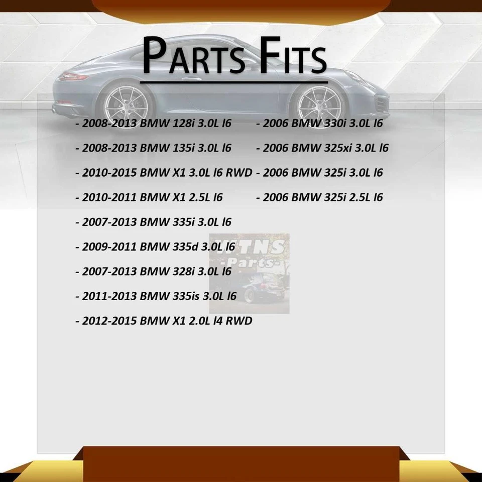 2x Brazos de control inferiores delanteros izquierdos para BMW X1 2010 2011 2012 2013 2014 2015 Foto 2 de 4