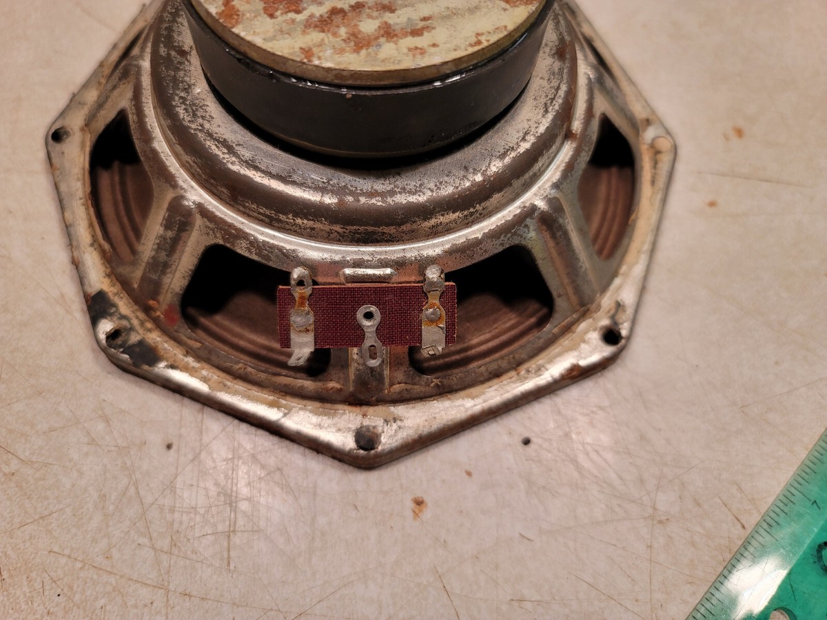 Vintage PHILIPS AD7061 / M8 Single Speaker Driver Octagonal