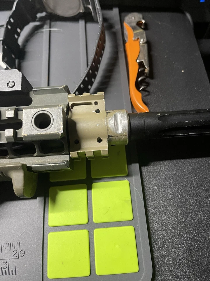 Rifle de Airsoft Clásico Ejército SR-25 AEG Funciona Perfecto Foto 4 de 4