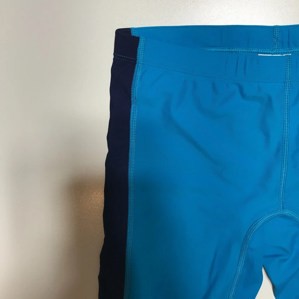 Pantalones Cortos de Motociclista Nike Para Mujer Talla Mediana Ciclismo Ligero Rendimiento Azul Swoosh Foto 3 de 4