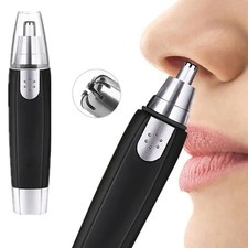 Electric Nose Ear Hair Trimmer Face Eyebrow Mustache Beard Shaver Clipper Unisex