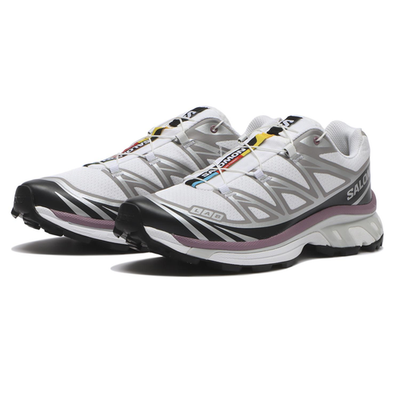 Salomon XT 6 White Black Dusky Orchid L49209600 Men's Size | eBay