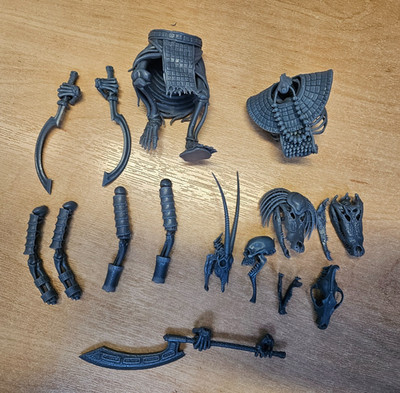3D gedruckter Knochenriese geeignet für untote Armeen in Fantasy Wargaming