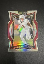 2024 Panini Select - Concourse Budda Baker #14 Silver Prizm Die-Cut