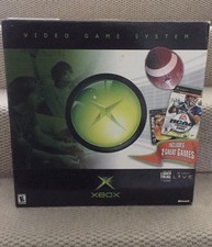 Microsoft Xbox (2004) Original Black Console Holiday Bundle w/Controller+Games