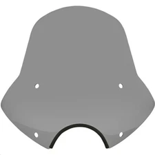Memphis Shades Speed Demon Sportshield Windshield (7in. Cutout) - Black Smoke