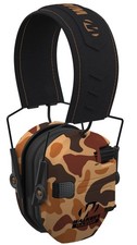 Walkers Razor Slim Electronic Duck Camo Muff Full Range Speakers GWP-RSEM-DCMO