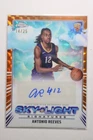 2024-25 Topps Chrome ANTONIO REEVES Auto Orange Refractor /25 #SLS-ARE RC