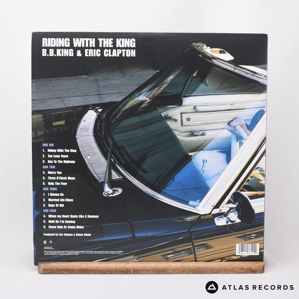 B.B. King Riding With The King 180G Reissue 2 x LP Album Vinyl Record - EX/NM - Image 4 of 4
