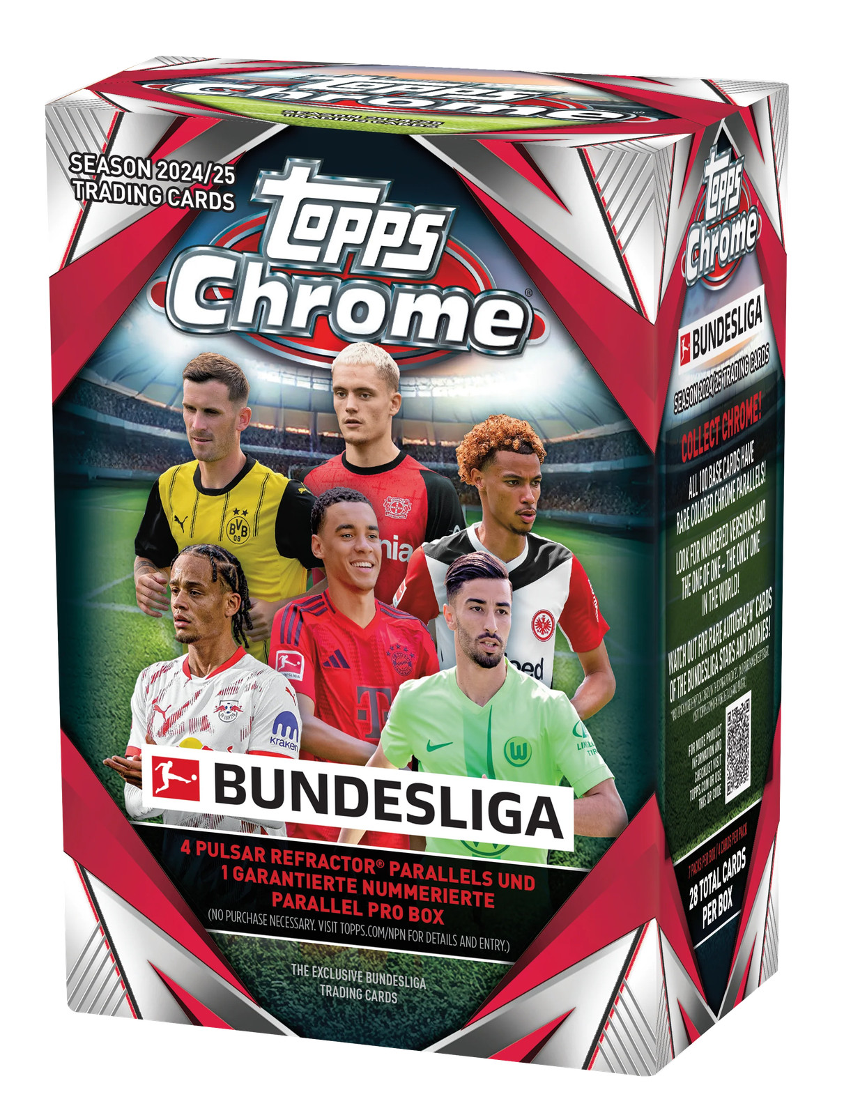 2025 Topps Chrome® Bundesliga - Value Box Sealed