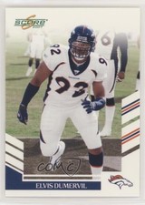 2007 Score Elvis Dumervil #253 0f6w