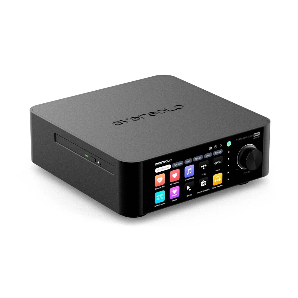 Eversolo Play CD Edition Streaming Amplifier EVC Engine THD MRS Eversolo Control