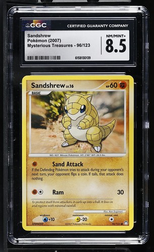 Sandshrew graded CGC 8.5 for sale on eBay