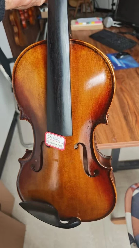 Guarneri 1716 4/4 手工制作小提琴宽带免费盒免费送货 — 第 2/4 张图片