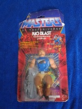 Rio Blast 9-Back Masters of the Universe MOTU 1986 Mattel Figure NEW SEALED