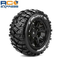 Louise RC Mft X-Mallet Sport Monster Truck Tires 24mm Hex Mounted On LOULT3350B