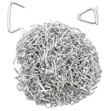 600 Pcs 34 Galvanized Hog Rings For Auto Upholstery Fencing 600 Pcs