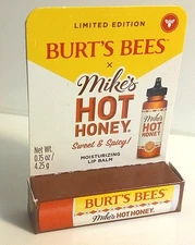 Burt’s Bees Mike’s Hot Honey Sweet & Spicy Moisturizing Lip Balm Limited Edition