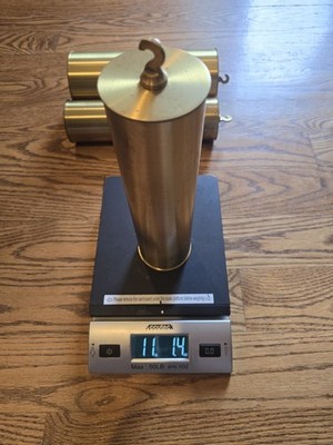 Herschede Haverford 294 Tubular 9 Tubes Grandfather Clock Weights