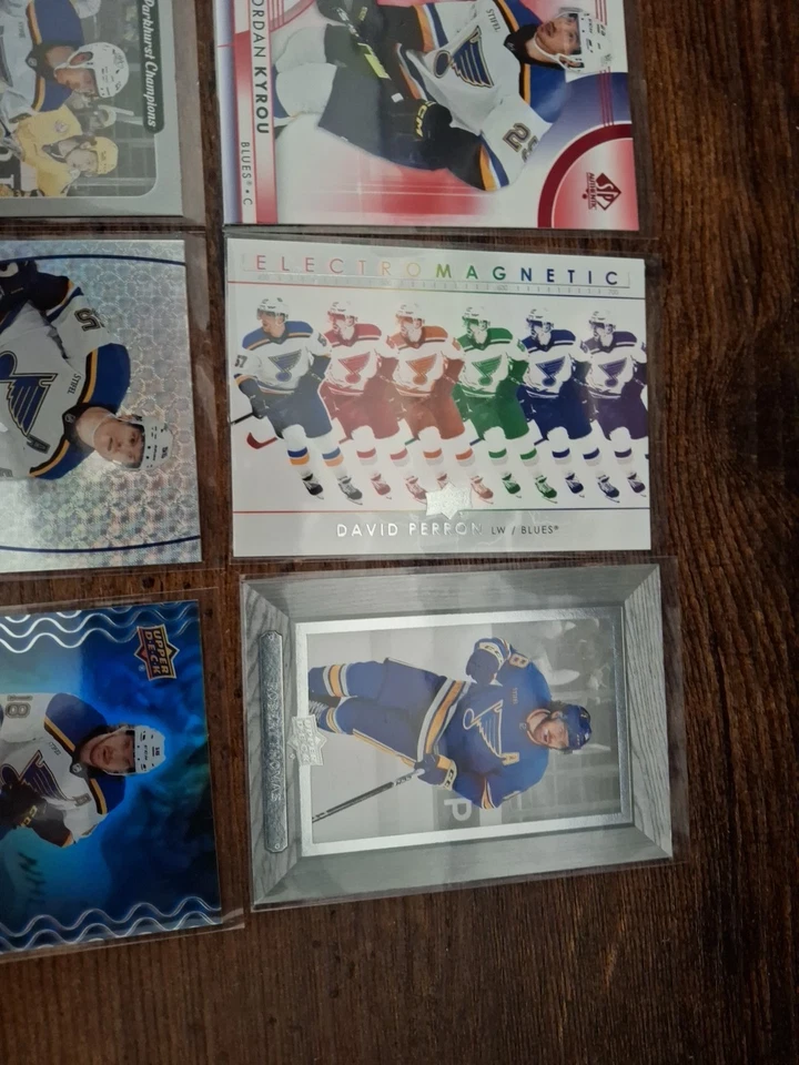 St Louis Blues Lot Of 8 Cards As Pictured **Combine Ship ** - Image 3 of 4