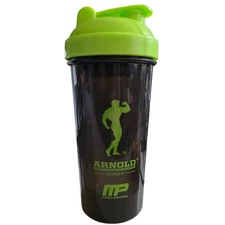 Arnold Build Your Legacy MP Musclepharm 28oz BPA Free Shaker Bottle