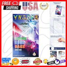 Comic Book Sleeves, Upgrade PolypropylenePP Acid-Free Materials,Resealable Cr...