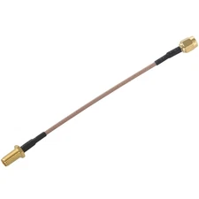 SMA Female to Male Coaxial Cable Antenna Adapter 11cm D9O73703