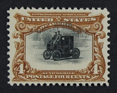 CKStamps: US Stamps Collection Scott#296 4c Mint H OG CV$70