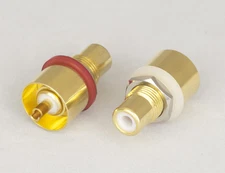 MANLEY RCA Gold-plated & Teflon Jacks Lot of 50 pcs.