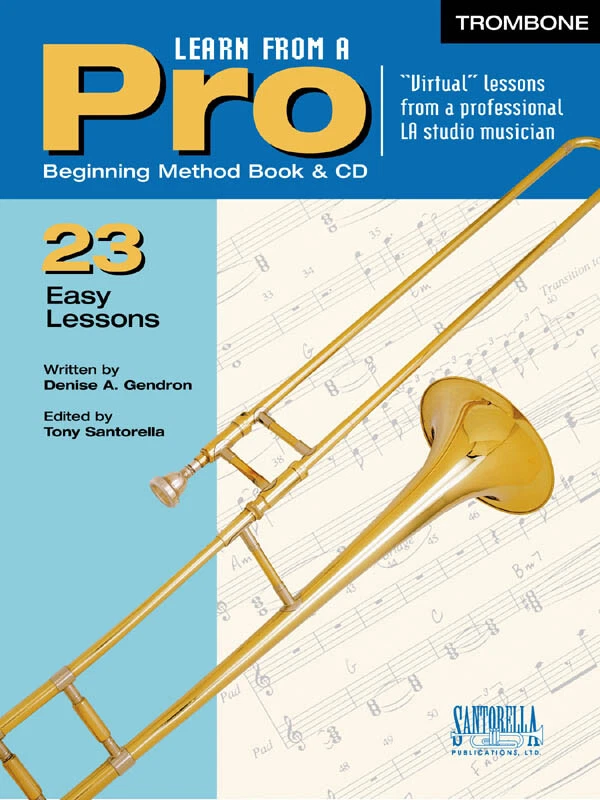 How to Play Trombone or Baritone in 23 Easy Lessons * Shipped from Publisher! - Image 2 of 2