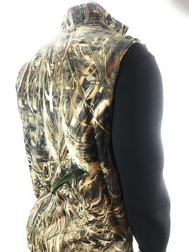 UNDER ARMOUR Threadborne Scent Control Hunting Fleece Vest 1299250 Camo Men's XL - Picture 2 of 4